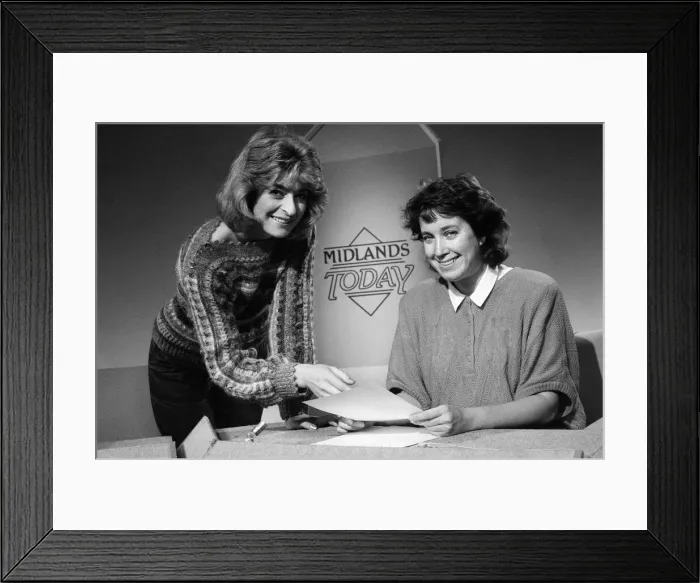 Framed Print : Kay Alexander, Presenters, Midlands Today, BBC regional television news service for Framed Print : Kay Alexander, Presenters, Midlands Today, BBC regional television news service for