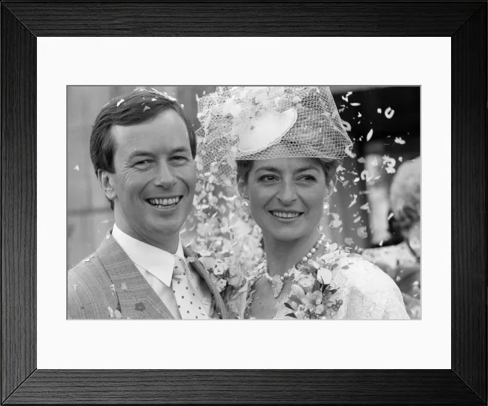 Framed Print : Newlyweds, Kay Alexander & Brian Conway, Presenters, Midlands Today Framed Print : Newlyweds, Kay Alexander & Brian Conway, Presenters, Midlands Today