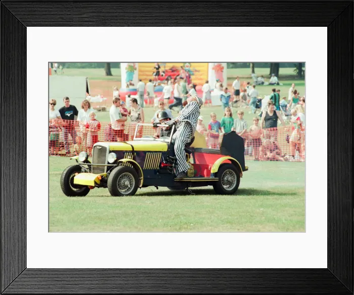 Framed Print : Fun Day at Stewart Park, Marton, Middlesbrough, England, 20th August 1995