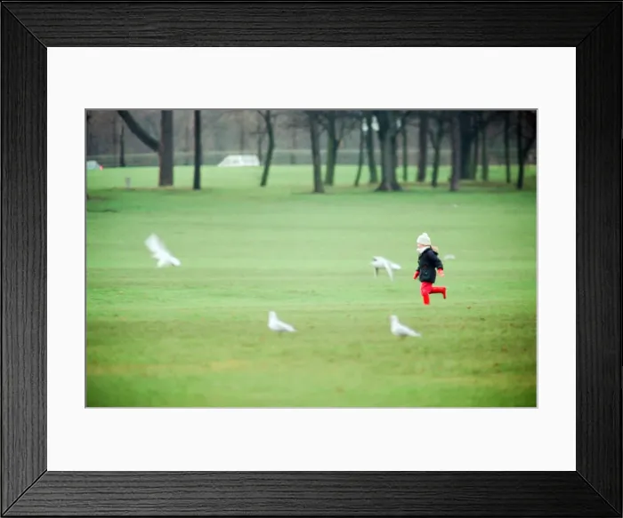 Framed Print : Families, day out at Stewart Park, Marton, Middlesbrough, England, 28th December 1993 Framed Print : Families, day out at Stewart Park, Marton, Middlesbrough, England, 28th December 1993