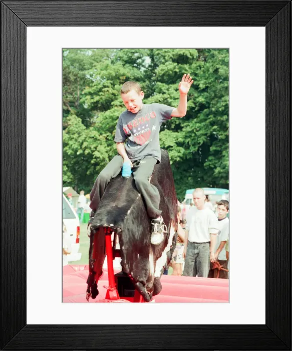Framed Print : Fun Day, Stewart Park, Marton, Middlesbrough, England, 20th August 1995 Framed Print : Fun Day, Stewart Park, Marton, Middlesbrough, England, 20th August 1995