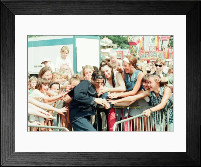 Framed Print : Peter Andre, performs at Fun Day, Stewart Park, Marton, Middlesbrough, England Framed Print : Peter Andre, performs at Fun Day, Stewart Park, Marton, Middlesbrough, England