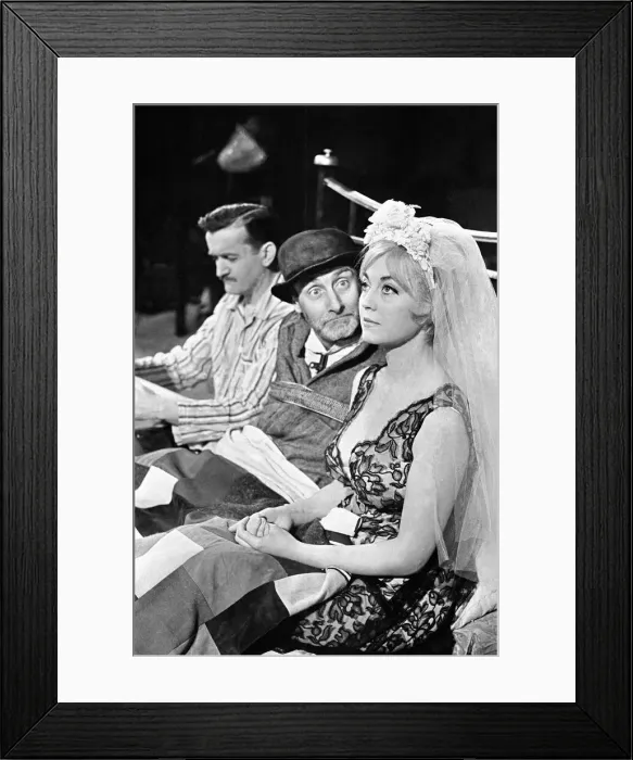 Framed Print : Photo-call, for The Bed Sitting Room at the Mermaid Theatre, London 30th January 1963