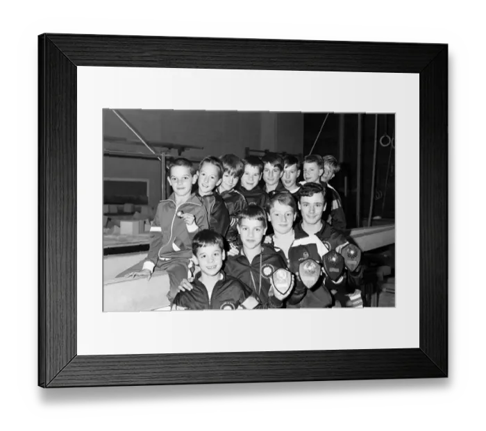 Framed Print : Huddersfield Gymnastics Club boys claimed four regional championship titles Framed Print : Huddersfield Gymnastics Club boys claimed four regional championship titles