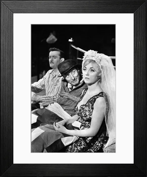 Framed Print : Photo-call, for The Bed Sitting Room at the Mermaid Theatre, London 30th January 1963 Framed Print : Photo-call, for The Bed Sitting Room at the Mermaid Theatre, London 30th January 1963
