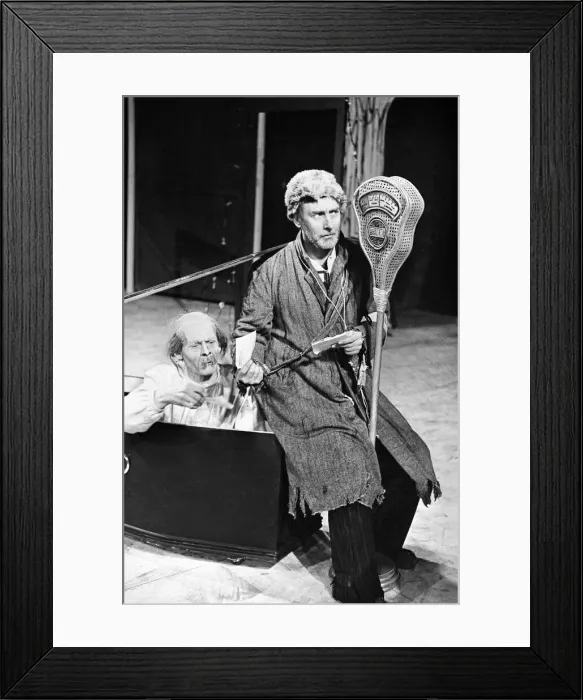 Framed Print : Spike Milligan seen here during the photo-call, for The Bed Sitting Room at the Mermaid Framed Print : Spike Milligan seen here during the photo-call, for The Bed Sitting Room at the Mermaid