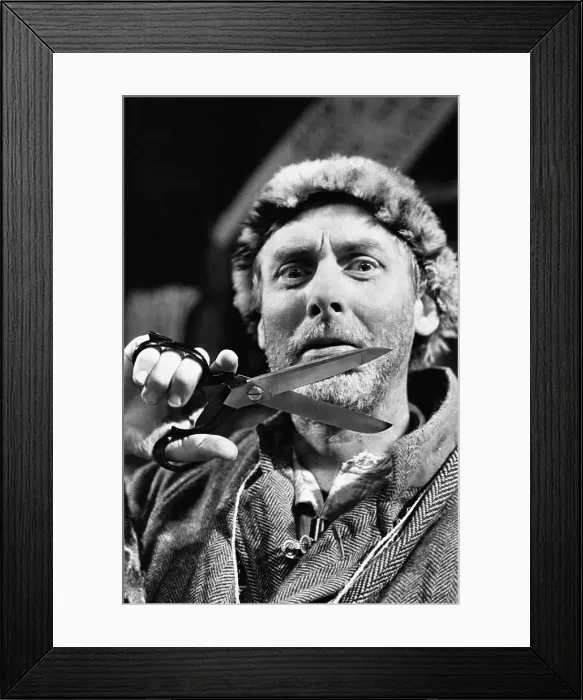 Framed Print : Spike Milligan seen here during the photo-call, for The Bed Sitting Room at the Mermaid Framed Print : Spike Milligan seen here during the photo-call, for The Bed Sitting Room at the Mermaid