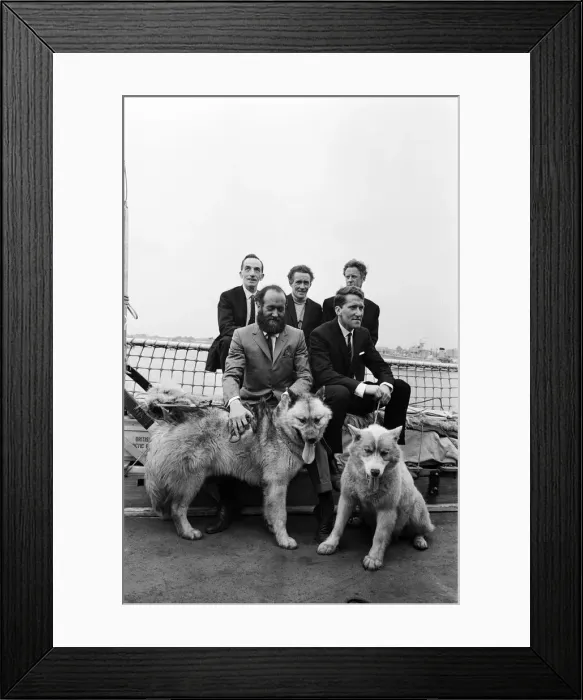 Framed Print : The British Trans-Arctic Expedition led by Wally Herbert Framed Print : The British Trans-Arctic Expedition led by Wally Herbert