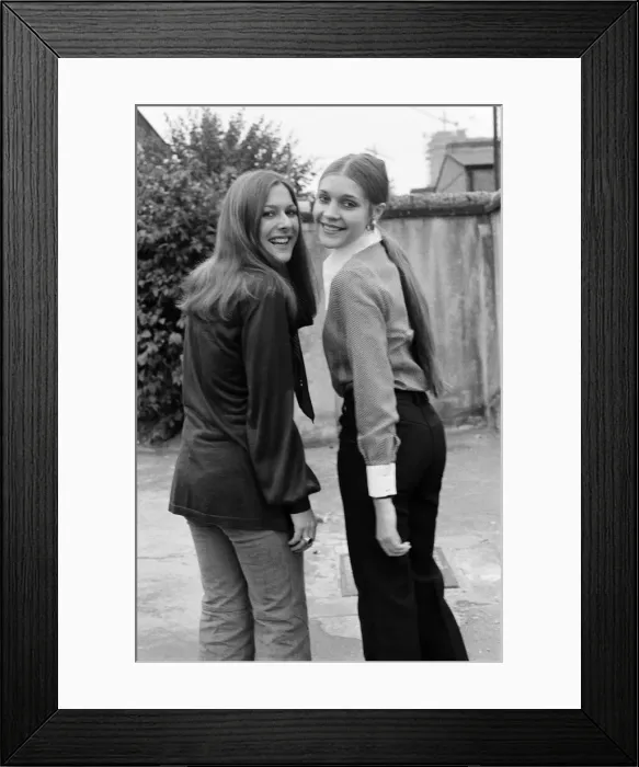 Framed Print : Lynda Bellingham, 24, and Judy Buxton, 22, are to play resident nurses in the new ATV Framed Print : Lynda Bellingham, 24, and Judy Buxton, 22, are to play resident nurses in the new ATV