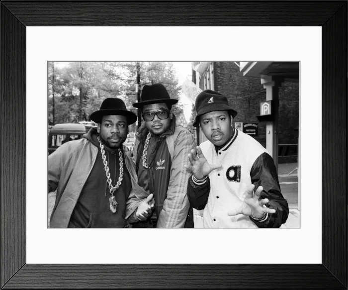 Framed Print : Run-DMC in Amsterdam. 22nd May 1987 Framed Print : Run-DMC in Amsterdam. 22nd May 1987