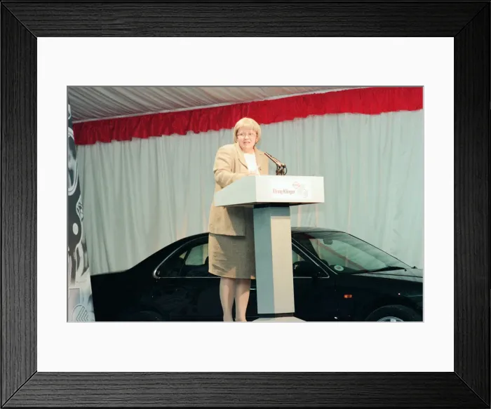 Framed Print : ElringKlinger, German car spare parts manufacturer, new factory opens at Kirkleatham