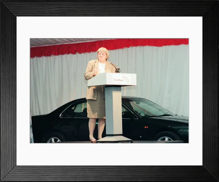 Framed Print : ElringKlinger, German car spare parts manufacturer, new factory opens at Kirkleatham
