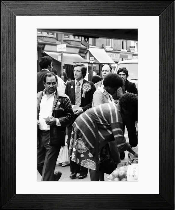 Framed Print : Ladywood, Birmingham, 13th August 1977. By-election, to be held on 18th August 1977 Framed Print : Ladywood, Birmingham, 13th August 1977. By-election, to be held on 18th August 1977