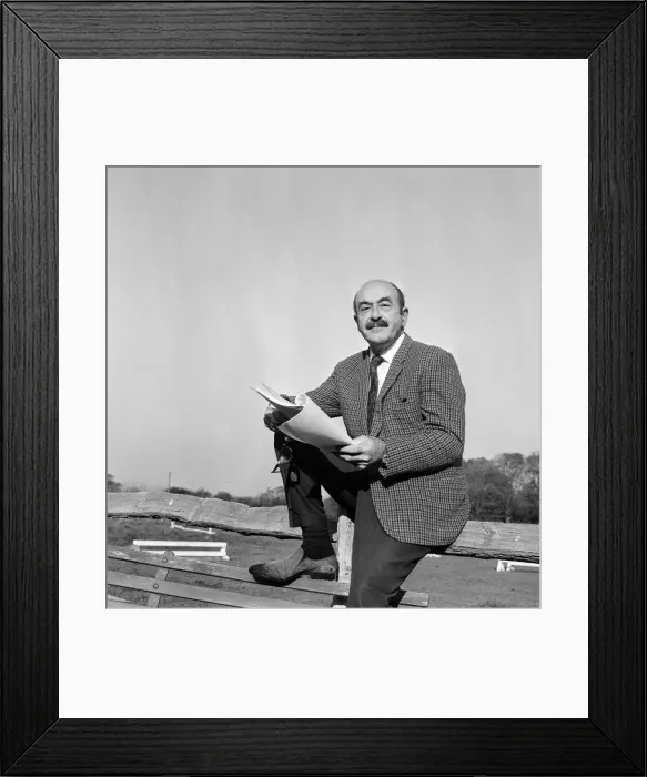 Framed Print : Screenwriter Talbot Rothwell. 6th November 1968 Framed Print : Screenwriter Talbot Rothwell. 6th November 1968