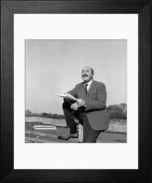 Framed Print : Screenwriter Talbot Rothwell. 6th November 1968 Framed Print : Screenwriter Talbot Rothwell. 6th November 1968