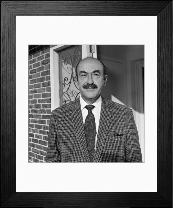 Framed Print : Screenwriter Talbot Rothwell. 6th November 1968 Framed Print : Screenwriter Talbot Rothwell. 6th November 1968