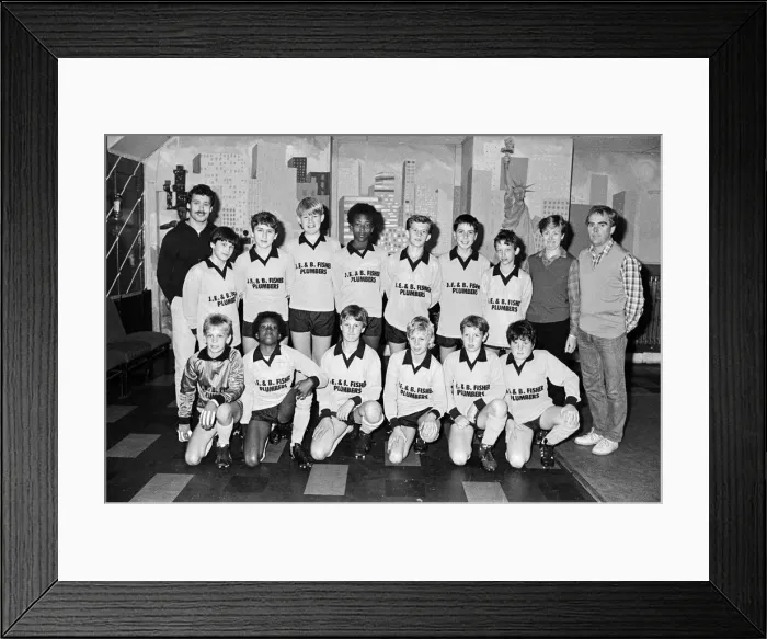 Framed Print : Paddock Juniors are hoping that their latest acquisition will help to plug any leaks in Framed Print : Paddock Juniors are hoping that their latest acquisition will help to plug any leaks in