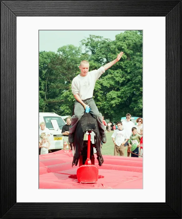 Framed Print : Fun Day, Stewart Park, Marton, Middlesbrough, England, 20th August 1995 Framed Print : Fun Day, Stewart Park, Marton, Middlesbrough, England, 20th August 1995