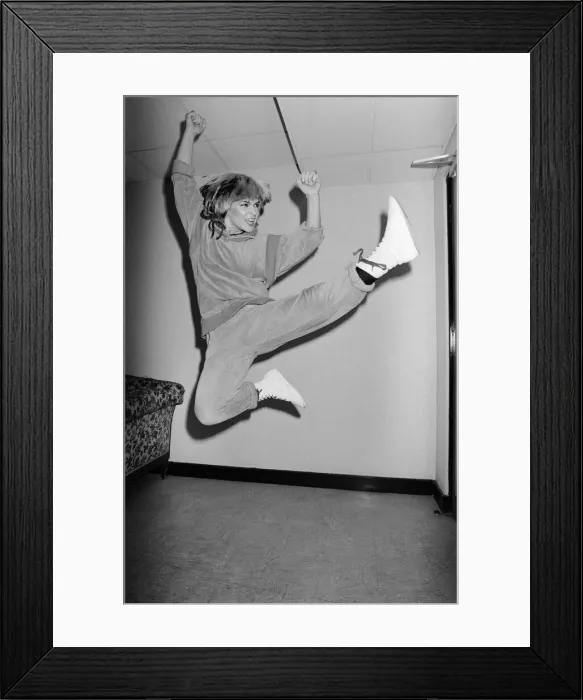 Framed Print : Pop singer Toyah Willcox. 18th March 1983 Framed Print : Pop singer Toyah Willcox. 18th March 1983