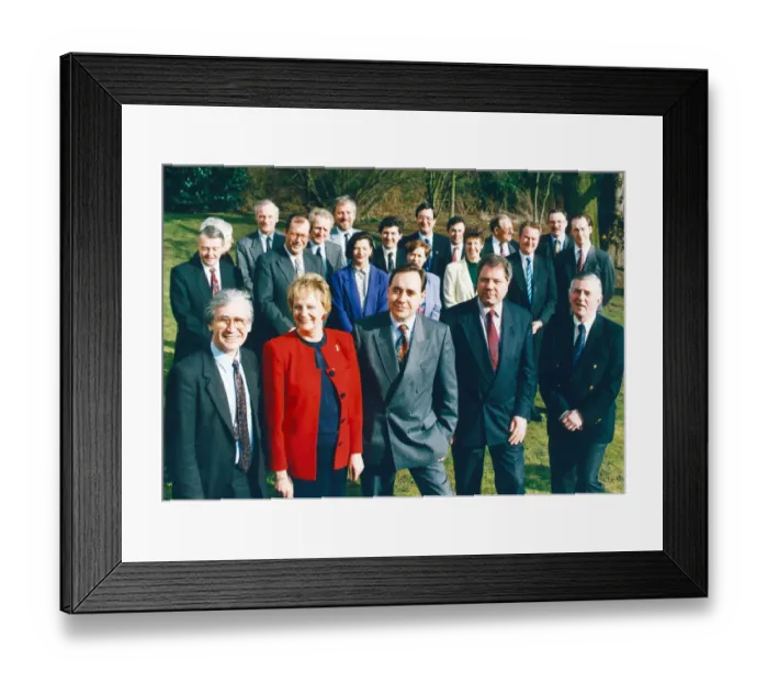 Framed Print : Scottish National Party, meeting at Norton House, Edinburgh, Scotland, 6th March 1992