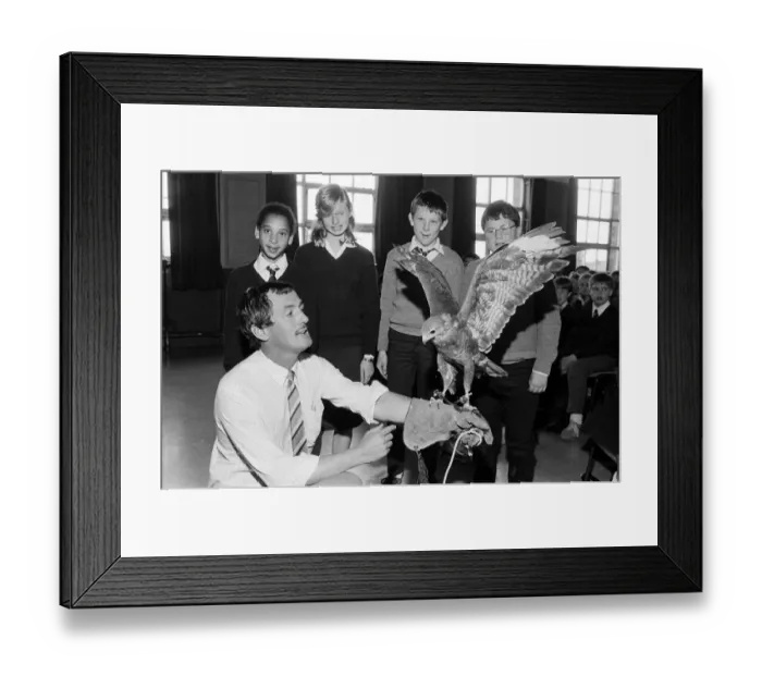 Framed Print : Animal magic... youngsters (from left) Janine Mitchell, Michelle Croughan Framed Print : Animal magic... youngsters (from left) Janine Mitchell, Michelle Croughan