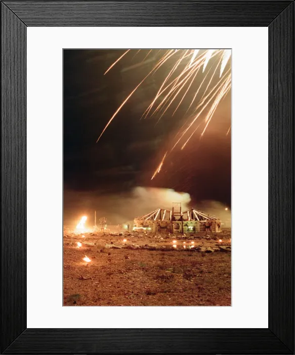 Framed Print : Bonfire Night, Skinningrove, North Yorkshire, England, 5th November 1994 Framed Print : Bonfire Night, Skinningrove, North Yorkshire, England, 5th November 1994