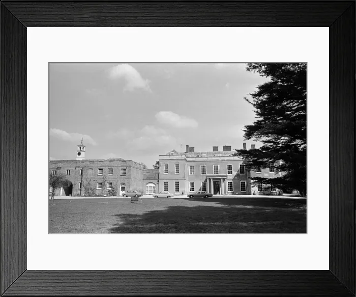 Framed Print : Swallowfield Park, Berkshire. 17th April 1969