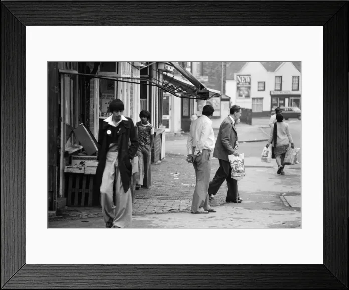Framed Print : Ladywood, Birmingham, West Midlands. 15th August 1977 Framed Print : Ladywood, Birmingham, West Midlands. 15th August 1977