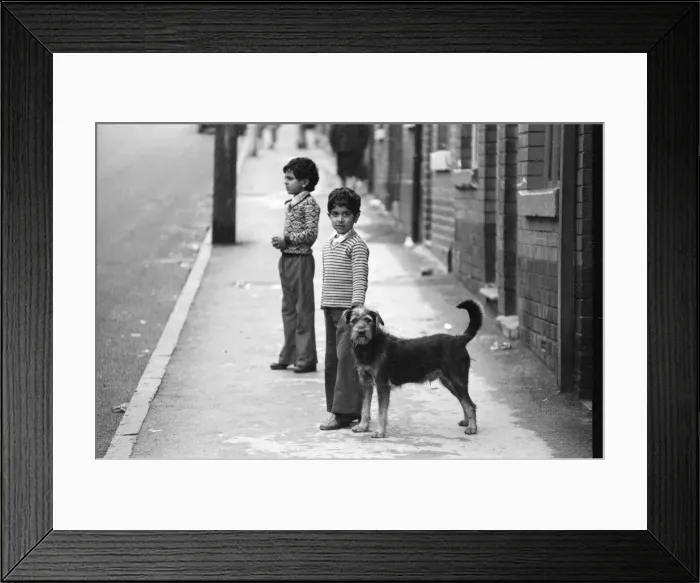 Framed Print : Ladywood, Birmingham, 15th August 1977