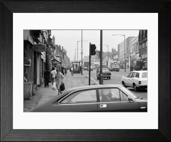 Framed Print : Ladywood, Birmingham, 15th August 1977 Framed Print : Ladywood, Birmingham, 15th August 1977