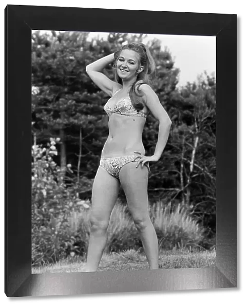 Jane Bell, model aged 21 years old, from Liverpool, 30th July 1970