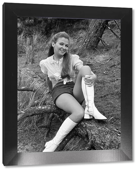 Jane Bell, model aged 22 years old, from Liverpool, 21st May 1971