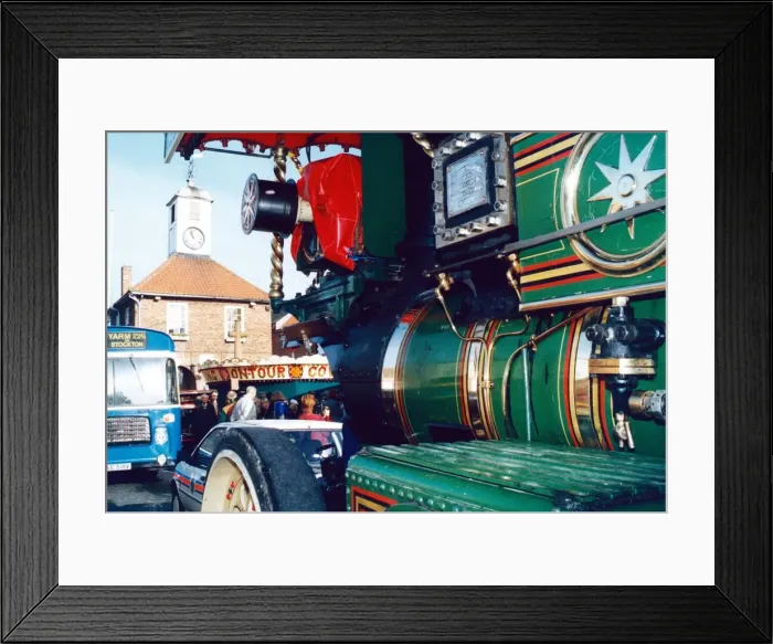 Framed Print : Yarm Fair. 17th October 1992 Framed Print : Yarm Fair. 17th October 1992