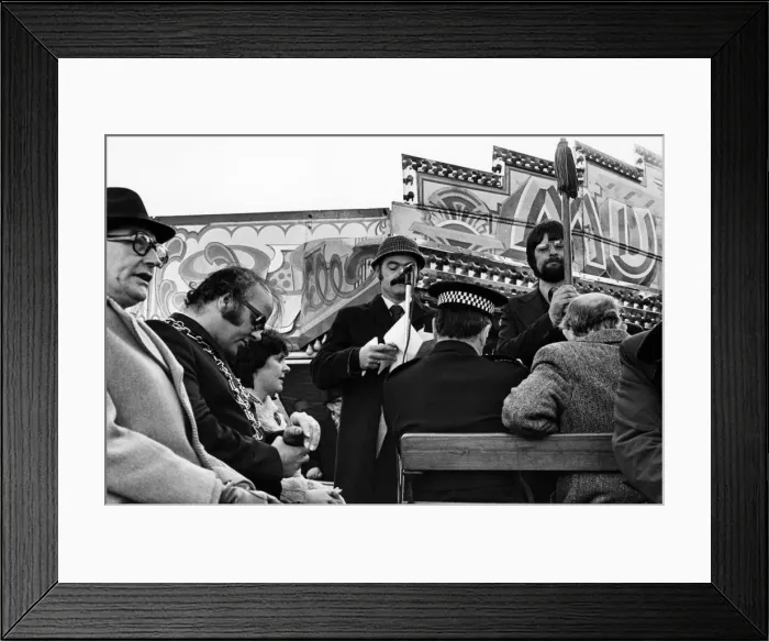 Framed Print : Yarm Fair. 18th October 1980 Framed Print : Yarm Fair. 18th October 1980