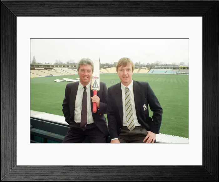Framed Print : New Director of Coaching at Warwickshire Cricket Club is Bob Woolmer