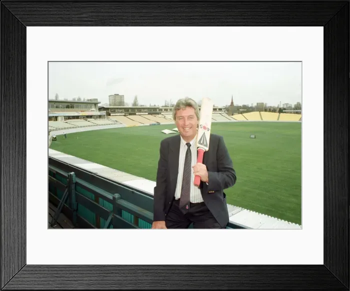 Framed Print : New Director of Coaching at Warwickshire Cricket Club is Bob Woolmer