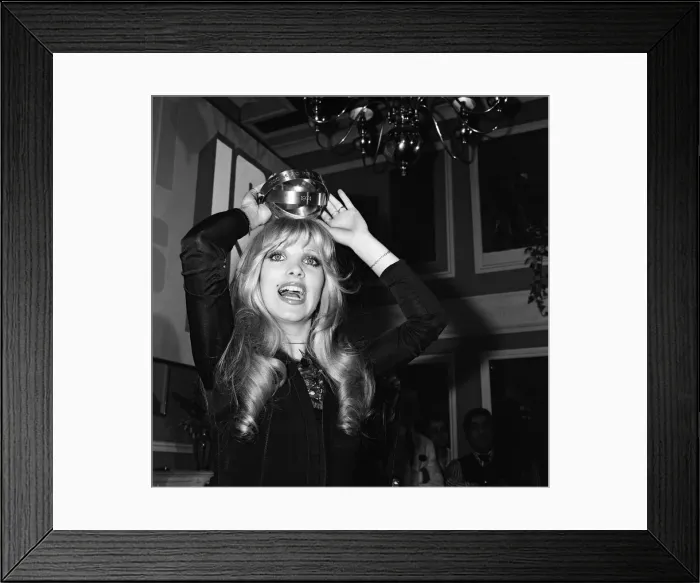 Framed Print : A ceremony to present the annual awards to artists by Disc Framed Print : A ceremony to present the annual awards to artists by Disc