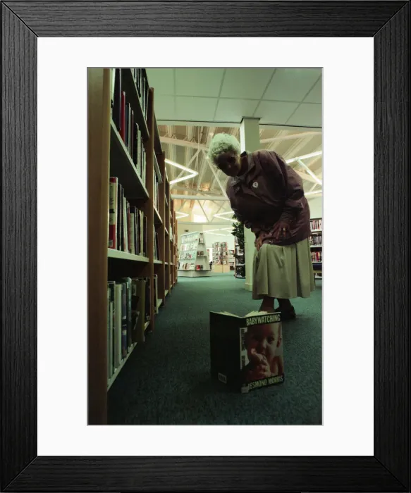 Framed Print : Berwick Hills new Library, Middlesbrough, 6th August 1997. Opens Framed Print : Berwick Hills new Library, Middlesbrough, 6th August 1997. Opens