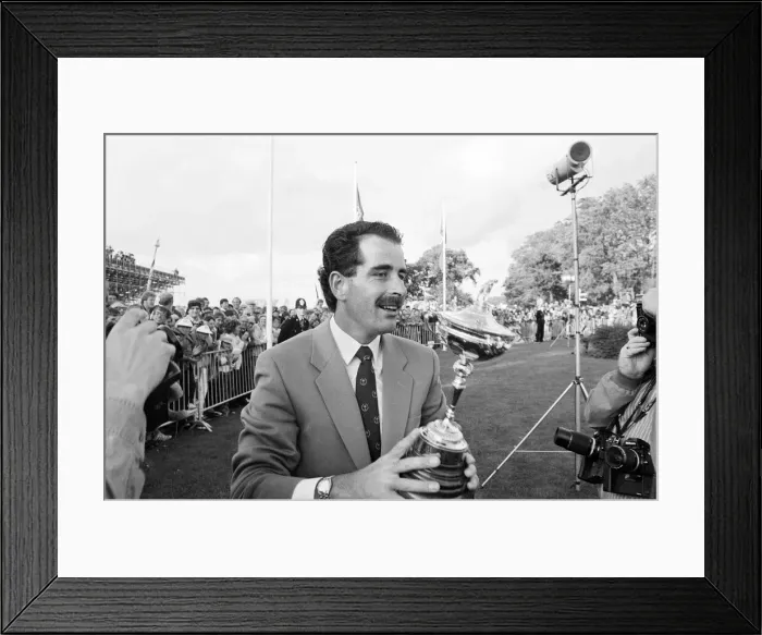 Framed Print : The Ryder Cup tournament held 13th to 15th September, 1985 at the Brabazon Course of