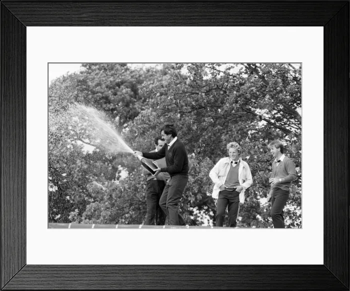 Framed Print : The Ryder Cup tournament held 13th to 15th September, 1985 at the Brabazon Course of Framed Print : The Ryder Cup tournament held 13th to 15th September, 1985 at the Brabazon Course of