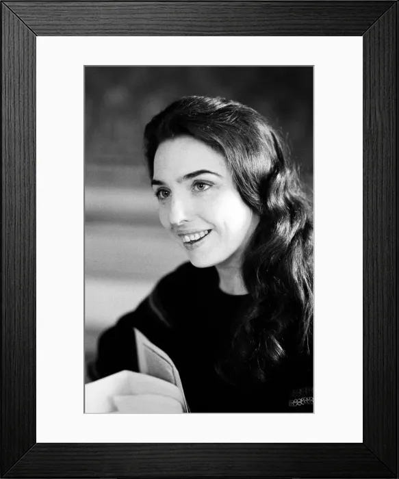 Framed Print : A portrait of the cellist Charlotte Moorman who is rehearsing at 18 Carlton House Framed Print : A portrait of the cellist Charlotte Moorman who is rehearsing at 18 Carlton House