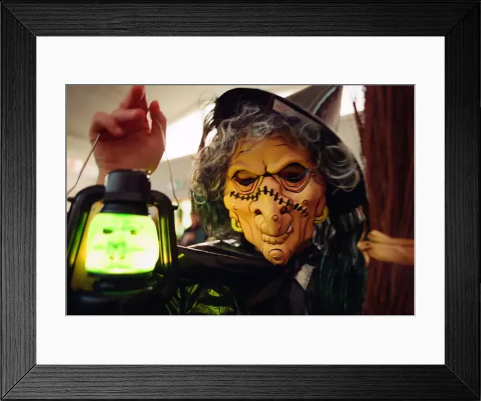 Framed Print : Childrens Halloween party at Willows Centre. October 1994 Framed Print : Childrens Halloween party at Willows Centre. October 1994