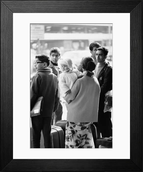 Framed Print : 1968 East African Asian Crisis. Following Kenya achieving independence in 1963 Framed Print : 1968 East African Asian Crisis. Following Kenya achieving independence in 1963