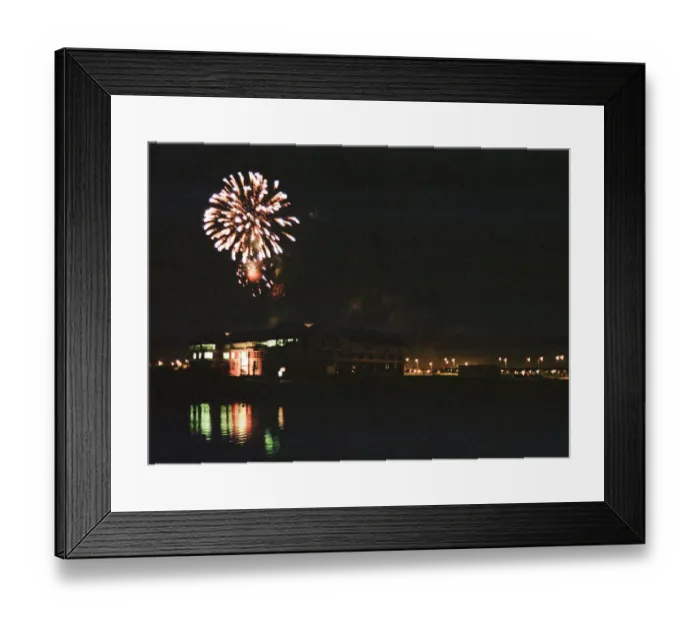 Framed Print : Bonfire Night, Stockton, North Yorkshire, England, 5th November 1992 Framed Print : Bonfire Night, Stockton, North Yorkshire, England, 5th November 1992