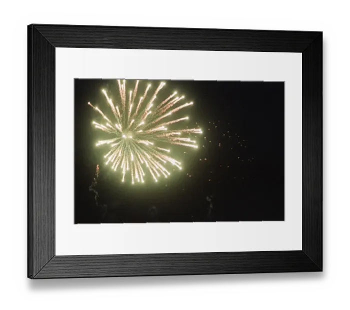 Framed Print : Bonfire Night, Skinningrove, North Yorkshire, England, Wednesday 5th November 1997
