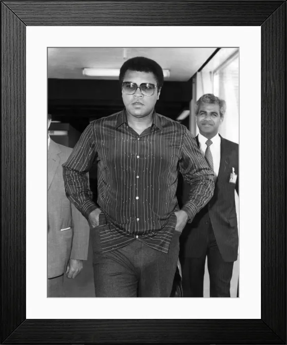 Framed Print : Muhammad Ali (born Cassius Marcellus Clay, Jr. ; January 17 Framed Print : Muhammad Ali (born Cassius Marcellus Clay, Jr. ; January 17
