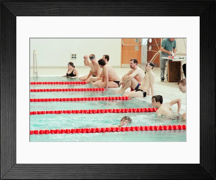 Framed Print : Superswim 98 at the Neptune Centre, Swimmimg Pool, Middlesbrough, 25th April 1998