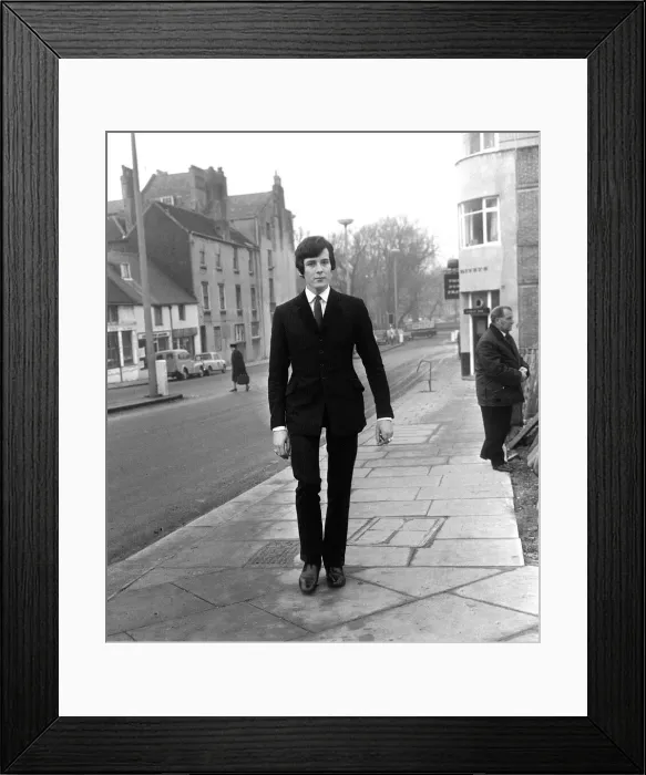 Framed Print : Nicholas Marcel Hoogstraten December 1967 22 years old Framed Print : Nicholas Marcel Hoogstraten December 1967 22 years old