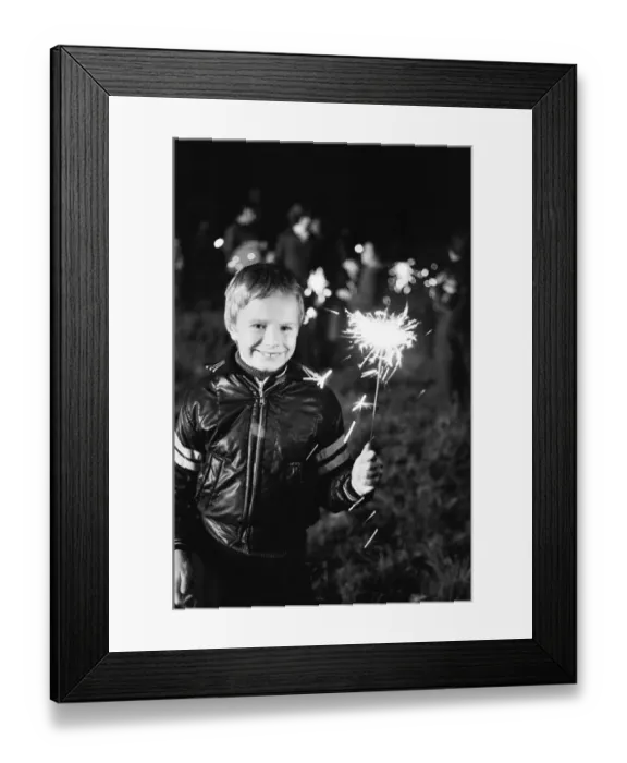 Framed Print : Bonfire Night in Birmingham. 5th November 1978