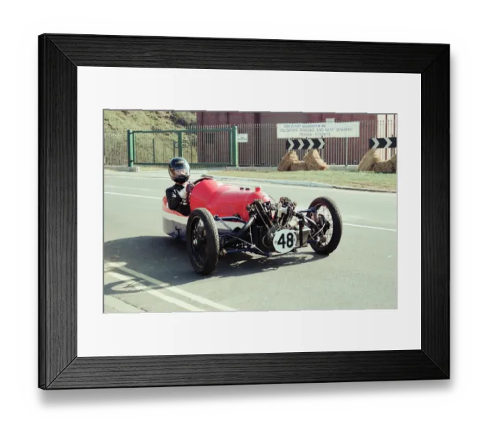 Framed Print : 1996 Saltburn Hill Climb, Sunday 15th September 1996. The annual Middlesbrough